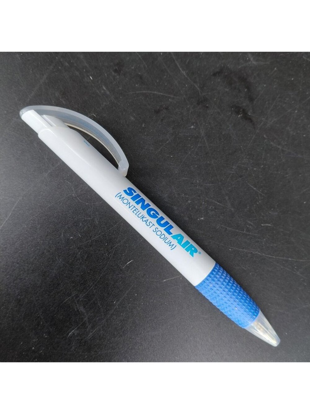 Vintage Promotional Pharma Ballpoint Pen Office Logo Advertising Singulair Spain